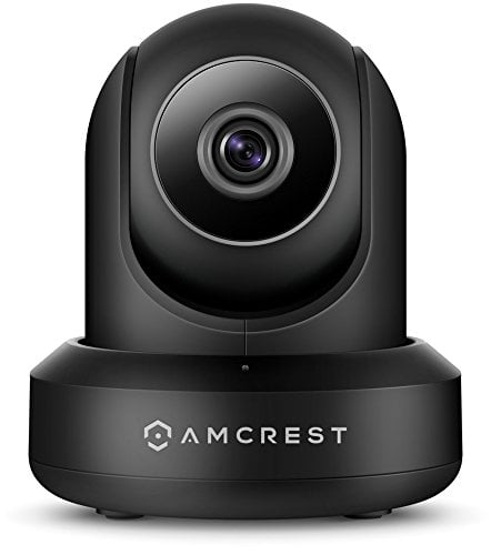 Book Cover Amcrest ProHD 1080P POE (Power Over Ethernet) IP Camera with Pan/Tilt, Two-Way Audio, Optional Cloud Recording, Full HD (1920TVL) @ 30FPS, Wide 90° Viewing Angle and Night Vision IP2M-841EB (Black)