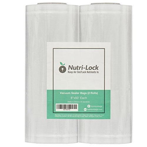 Book Cover Nutri-Lock Vacuum Sealer Bags, Set of 2 8