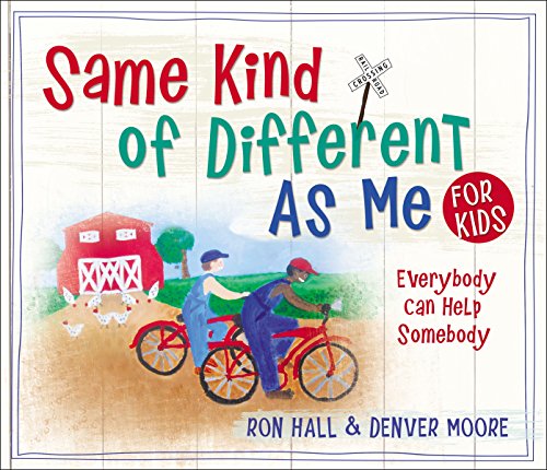 Book Cover Same Kind of Different As Me for Kids