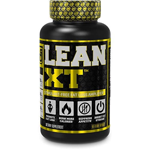 Book Cover Lean-XT Non Stimulant Fat Burner - Weight Loss Supplement, Appetite Suppressant, Metabolism Booster with Acetyl L-Carnitine, Green Tea Extract, Forskolin - 60 Natural Diet Pills