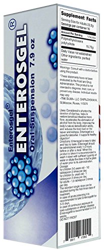Book Cover ENTEROSGEL Toxin Binding Gel for Cleansing the Gut 225g (Pack of 2)