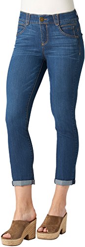 Book Cover Democracy Womens Ab-Solution Roll Cuff Ankle Jeans