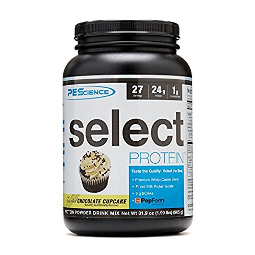 Book Cover PEScience Select Protein Powder, Chocolate Cupcake, 27 Serving, Whey and Casein Blend