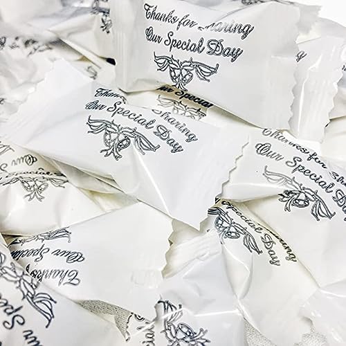 Book Cover Candy Envy Buttermints - 13 oz. Bag - Approximately 100 Individually Wrapped Mints (Wedding)