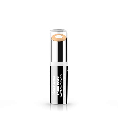 Book Cover Neutrogena Hydro Boost Hydrating Concealer Stick for Dry Skin, Oil-Free, Lightweight, Non-Greasy and Non-Comedogenic Cover-Up Makeup with Hyaluronic Acid, 20 Light, 0.12 Oz