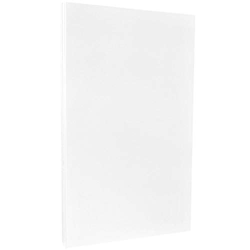 Book Cover JAM PAPER Glossy Legal 32lb 2 Sided Paper - 120 gsm - 8.5 x 14 - White - 100 Sheets/Pack