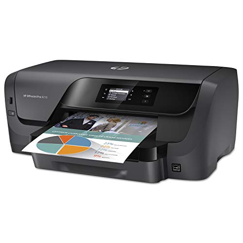Book Cover HP OfficeJet Pro 8210 Wireless Color Printer, HP Instant Ink or Amazon Dash replenishment ready (D9L64A)
