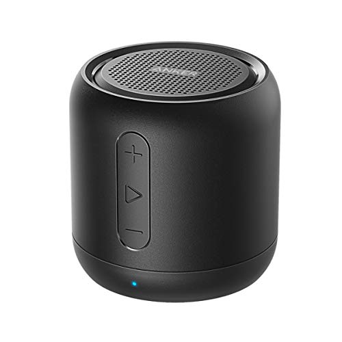Book Cover Anker SoundCore Mini, Super-Portable Bluetooth Speaker with 15-Hour Playtime, 66-Foot Bluetooth Range, Enhanced Bass, Noise-Cancelling Microphone - Black