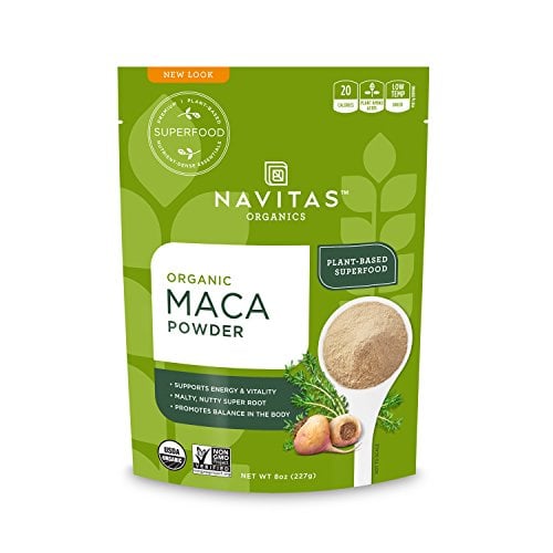 Book Cover Navitas Organics Maca Powder, 8 oz. Bag — Organic, Non-GMO, Low Temp-DriedGluten-Free