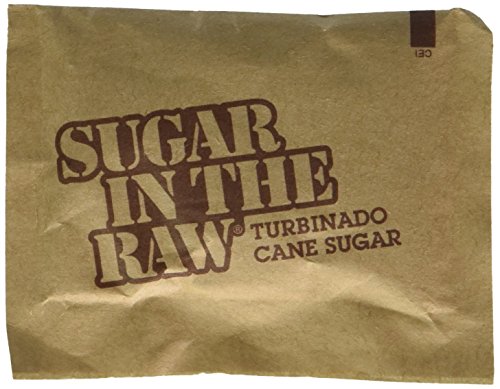 Book Cover Sugar in the Raw/Raw Sugar Natural Cane Turbinado from Hawaii/Box of 250 packets