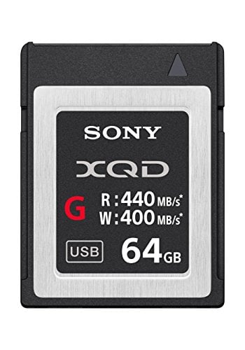Book Cover Sony Professional XQD G Series 64GB  Memory Card (QDG64E/J)