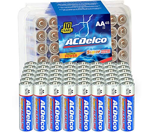 Book Cover ACDelco AA Super Alkaline Batteries, 48-Count