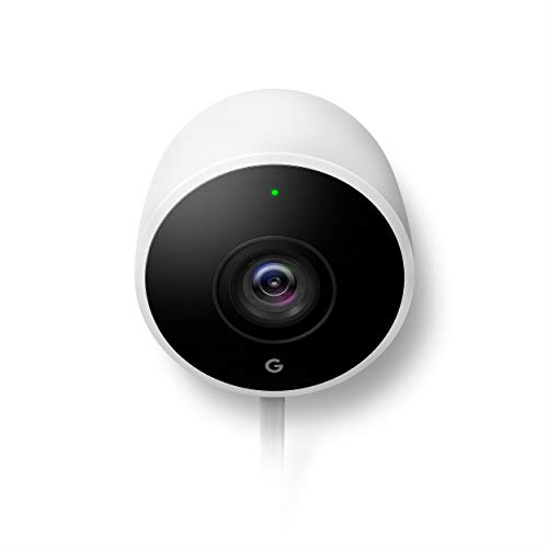 Book Cover Google Nest Cam Outdoor - Weatherproof Outdoor Camera for Home Security - Surveillance Camera with Night Vision - Control with Your Phone