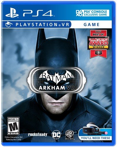 Book Cover Batman: Arkham VR For Playstation 4