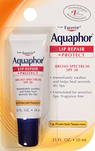 Book Cover Aquaphor Lip Repair + Protect, Broad Spectrum SPF 30 0.35 oz