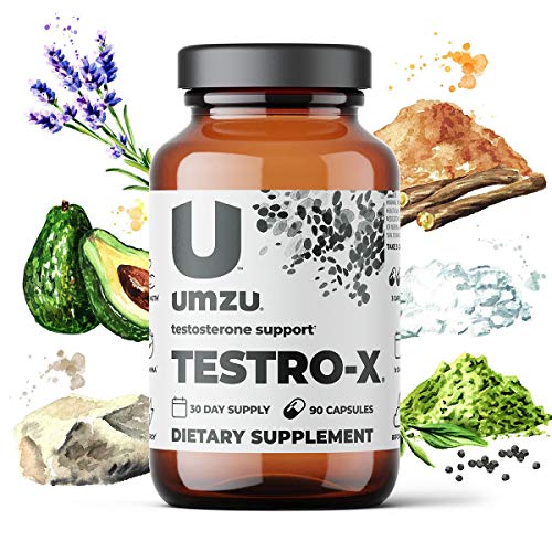 Book Cover UMZU Testro-X - 30 Day Supply - Natural Testosterone Booster - Natural Formula - Promote Proper Hormonal Function - Support Healthy Testosterone Production|90 Count (Pack of 1)