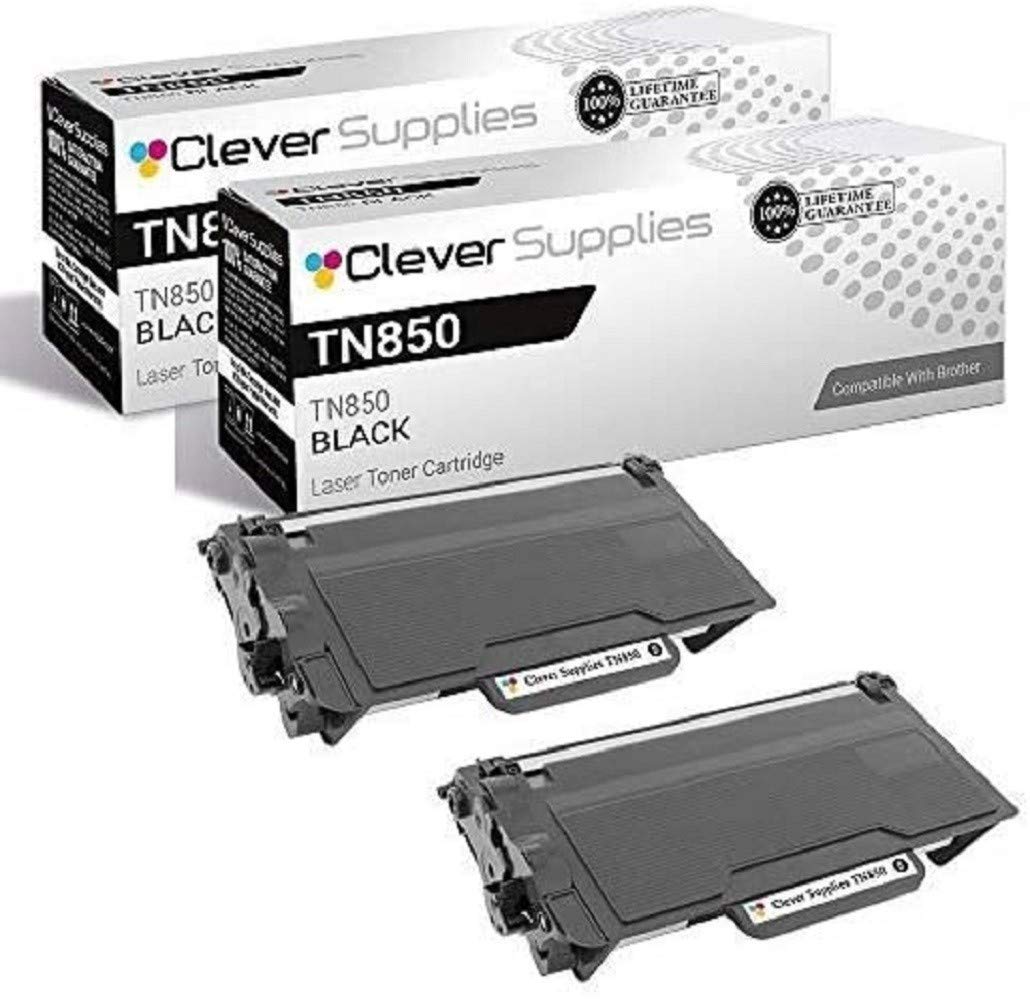 Book Cover CS Compatible Toner Cartridge Replacement for Brother TN850 TN820 Laser Black