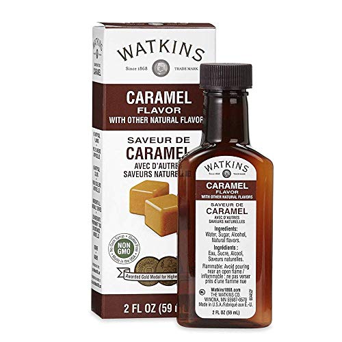 Book Cover Watkins Caramel Flavor with Natural Flavors 2 Ounce (Pack of 2)