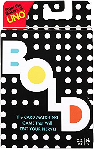 Book Cover Mattel Games UNO BOLD Card Game