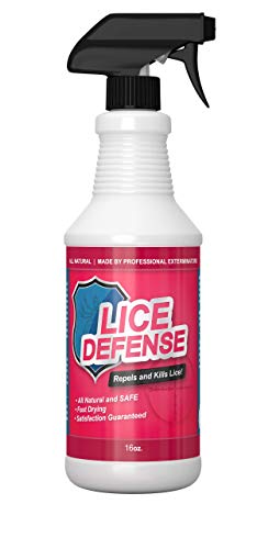 Book Cover Exterminators Choice Lice Repellent Treatment Spray 16oz Bottle Size to Kill and Repel, Bedding, Carpet and School Backpacks