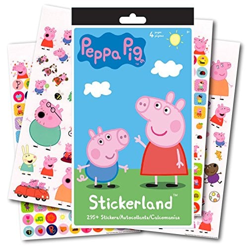 Book Cover Stickerland Peppa Pig Stickers - 295 Stickers