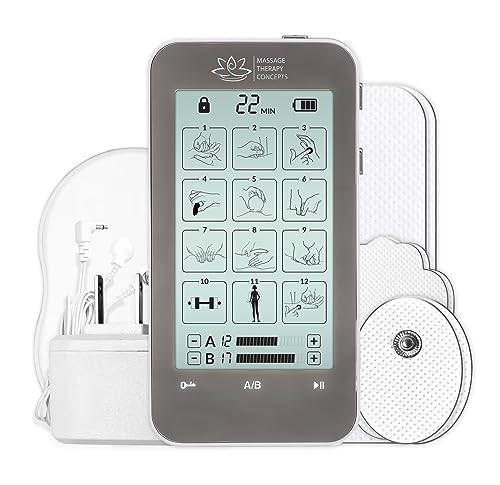 Book Cover TENS Unit and EMS Muscle Stimulator, Rechargeable Tens Machine for Pain Management, 12 Modes, Digital Tens Unit and Electrotherapy Device for Back, Legs, Neck Pain Relief, 20 Intensity Levels