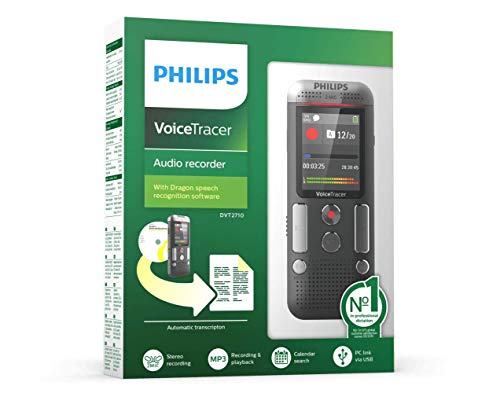 Book Cover Philips Voice Tracer DVT2710 with Speech Recognition Software