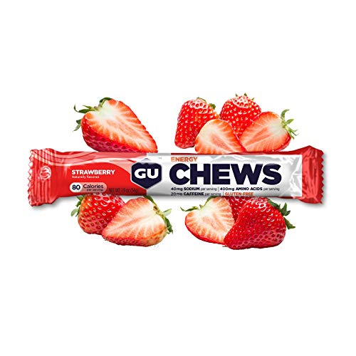 Book Cover GU Energy - Chews Strawberry - 18 Packet(s)