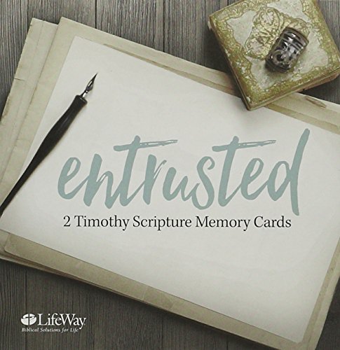 Book Cover Entrusted Scripture Cards: 2 Timothy