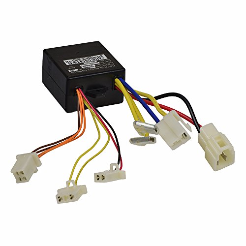 Book Cover AlveyTech ZK2400-DP-FS Control Module with 4-Wire Throttle Connector - Replacement for the Razor eSpark E-Scooter, E100/E125 (Versions 10+), E150, E175, Trikke E2, Electric Folding Scooters Controller