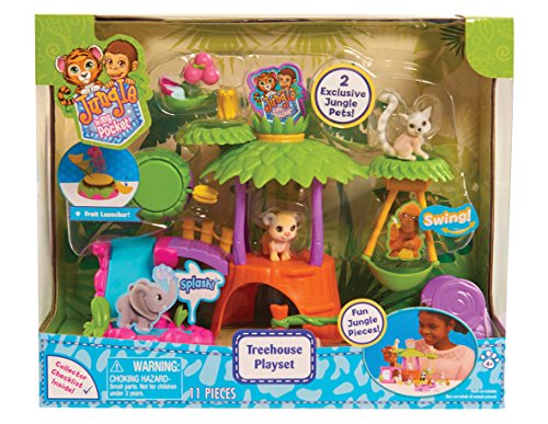 Book Cover Just Play Jungle in My Pocket Treehouse Playset