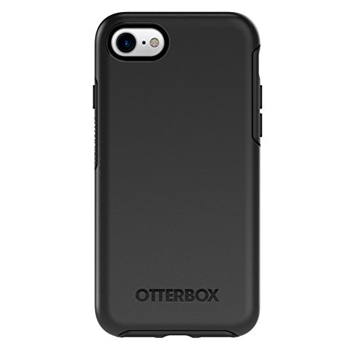 Book Cover OtterBox 77-53904 SYMMETRY SERIES Case for iPhone 7 (ONLY) - Retail Packaging - BESPOKE WAY (BLAZER BLUE/STORMY SEAS BLUE)