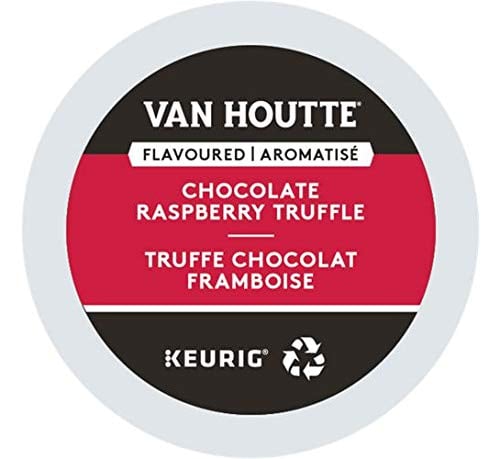 Book Cover 24 Count - Van Houtte Raspberry Chocolate Truffle Coffee Cup For Keurig K-Cup Brewers