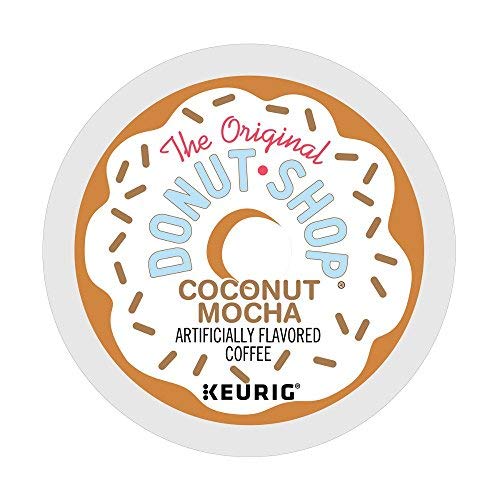 Book Cover The Original Donut Shop Coconut Mocha, Keurig K-Cups, 72 Count by Donut Shop Classics
