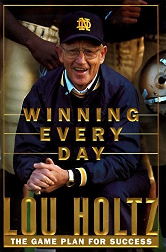 Book Cover Winning Everyday by Lou Holtz (1998-09-06)