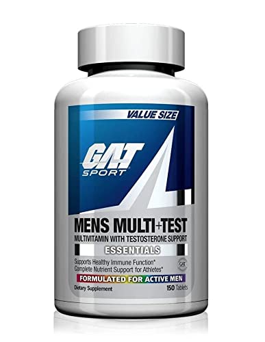 Book Cover GAT Sport Essentials Men Multi Plus Test Capsules, 150 Count