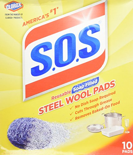 Book Cover S.O.S Steel Wool Soap Pads 10 Ea (Pack Of 2)