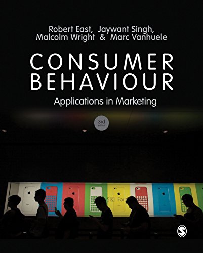 Book Cover Consumer Behaviour: Applications in Marketing