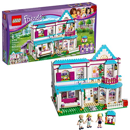 Book Cover LEGO Friends Stephanie's House 41314 Toy for 6-12-Year-Olds