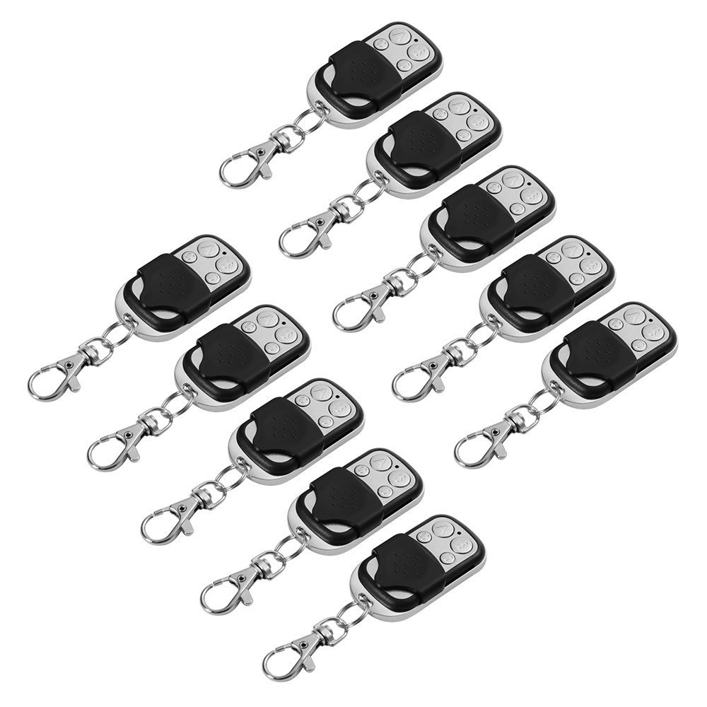 Book Cover XCSOURCE 10pcs Electric Cloning Universal Gate Garage Door Opener Remote Control Fob 433mhz Replacement Key Fob HS642