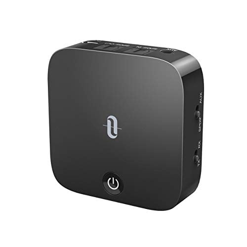 Book Cover TaoTronics Bluetooth Transmitter and Receiver, Digital Optical TOSLINK and 3.5mm Wireless Audio Adapter for TV/Home Stereo System - aptX Low Latency