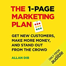 Book Cover The 1-Page Marketing Plan: Get New Customers, Make More Money, And Stand Out From The Crowd