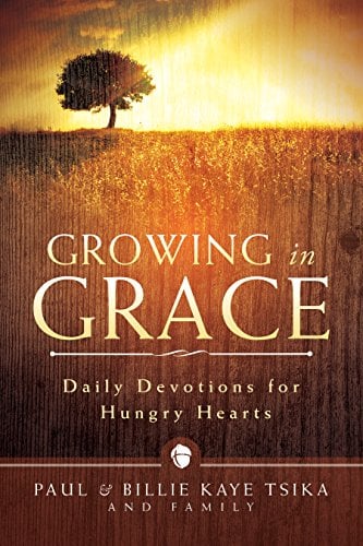 Book Cover Growing in Grace: Daily Devotions for Hungry Hearts