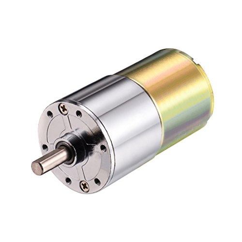Book Cover uxcell 12V DC 208RPM Gear Motor Micro Speed Reduction Geared Motor Centric Output Shaft