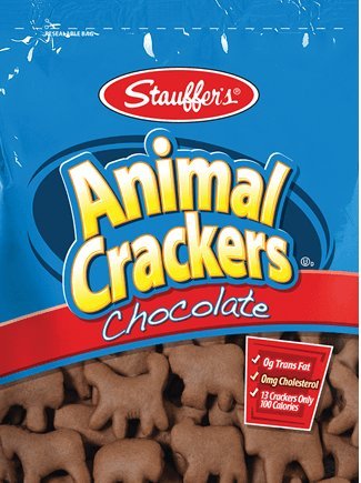 Book Cover Stauffer's Animal Crackers, Chocolate, 8 oz (Pack of 2)