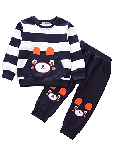 Book Cover Baby Boys Toddler Kids 2 Pieces Winter Fall Summer Clothing Set T-Shirt Pants Outfits