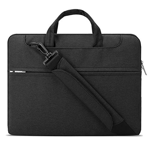 Book Cover Lacdo 15.6 Inch Laptop Shoulder Bag Sleeve Case for 15.6