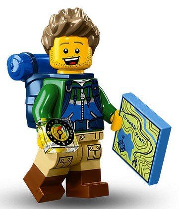 Book Cover LEGO Series 16 Collectible Minifigures - Hiker (71013)