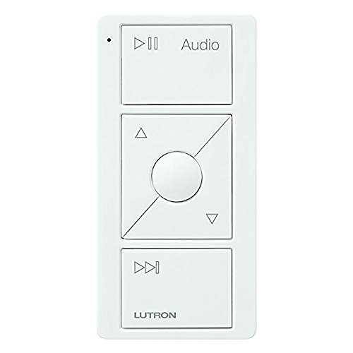 Book Cover Lutron Audio Pico Remote for control of Sonos speakers, Sonos Endorsed Integration | PJ2-3BRL-GWH-A02 | White