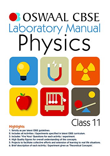 Book Cover Oswaal CBSE Laboratory Manual For Class 11 Physics